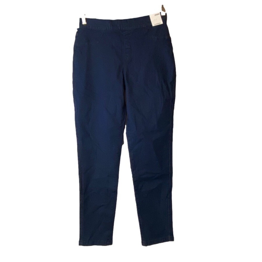 Calvin Klein Girls Skinny Stretch Denim Pull On Jeggings Blue XL 16 NWT